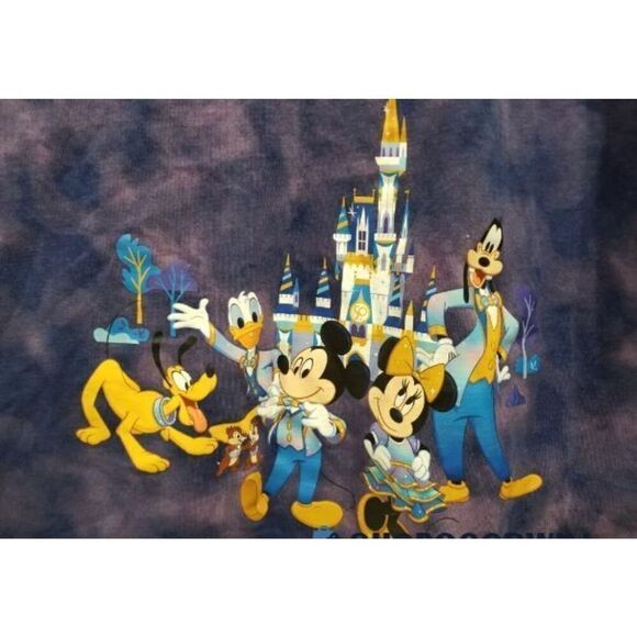 Disney 100 Mickey Mouse & Friends Spirit Jersey Fireworks Cast Member Adult XXL - Picture 4 of 5